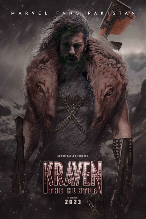 Alessandro NivolaThe Rhino. Kraven the Hunter: Directed by J.C. Chandor. With Aaron Taylor-Johnson, Ariana DeBose, Russell Crowe, Christopher Abbott. Russian immigrant Sergei Kravinoff is on a mission to prove that he is the greatest hunter in the world. Master tactician, hunter, tracker, and observer. Mastery of various weapons and equipment.